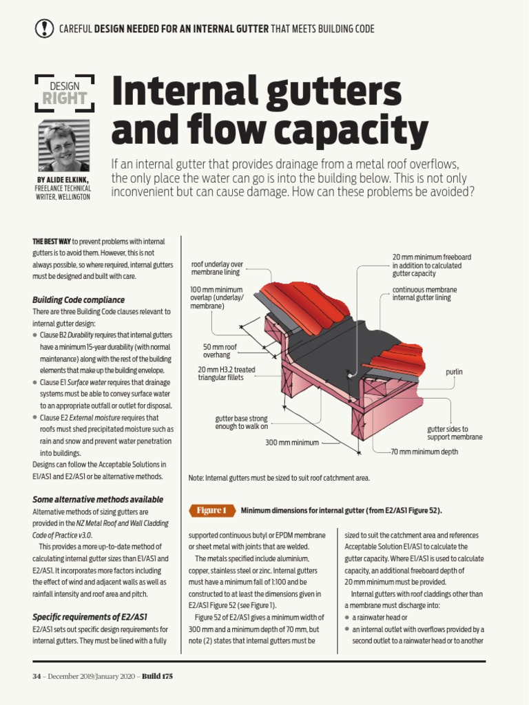Build - 175-34-Design-Right-Internal-Guttering-And-Flow-Capacity | PDF ...