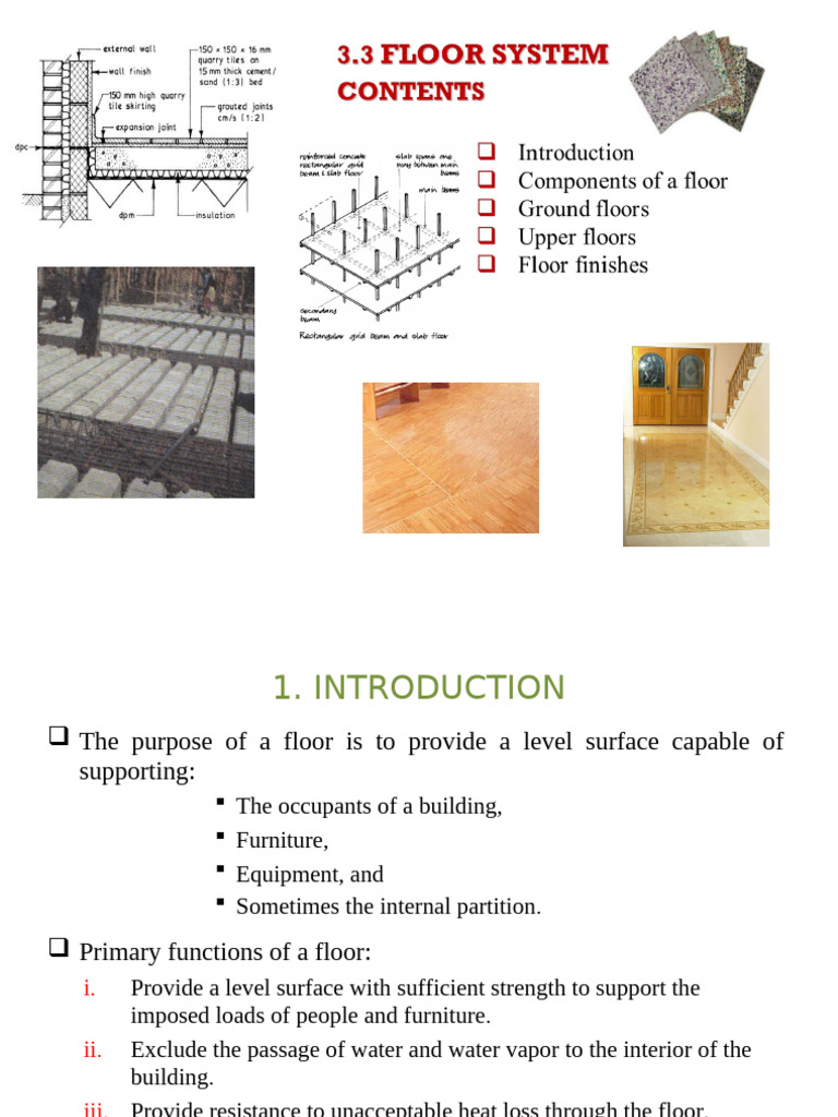 Concrete Floor Finishes Explained | PDF | Concrete | Building Insulation
