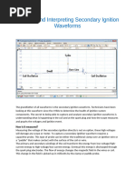 Secondary Ignition Waveform Analysis | PDF | Ignition System | Internal ...