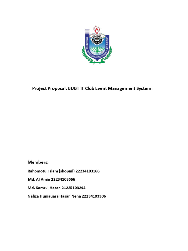 JAVA Project Proposal | PDF | Web Application | Computing