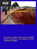 Erosão Hídrica e Formação de Ravinas | PDF | Erosão | Geomorfologia