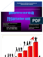 24222712 Proiect Motivarea Resurselor Umane