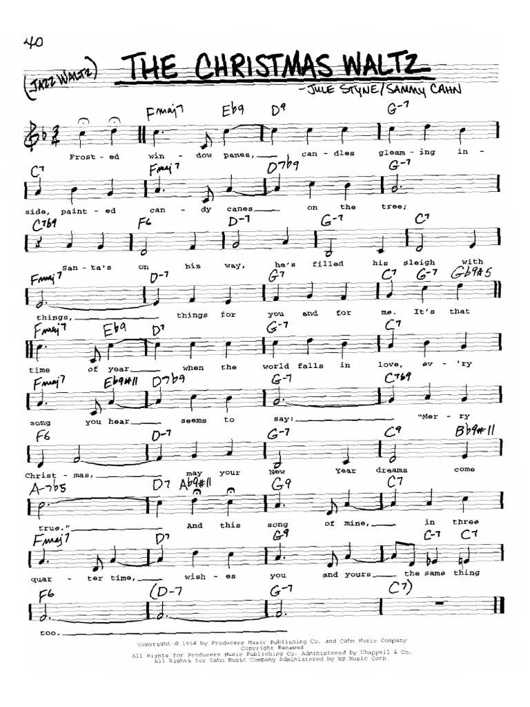 Sally jost the christmas waltz