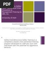 CPI Disengagement Skills | PDF