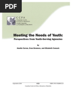 Meeting the Needs of Youth