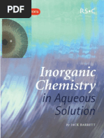 Download Inorganic Chemistry in Aq Solutions by Shriram Nandagopal SN80370745 doc pdf