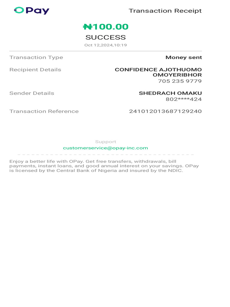 Transaction Receipt-241012013687129240 | PDF