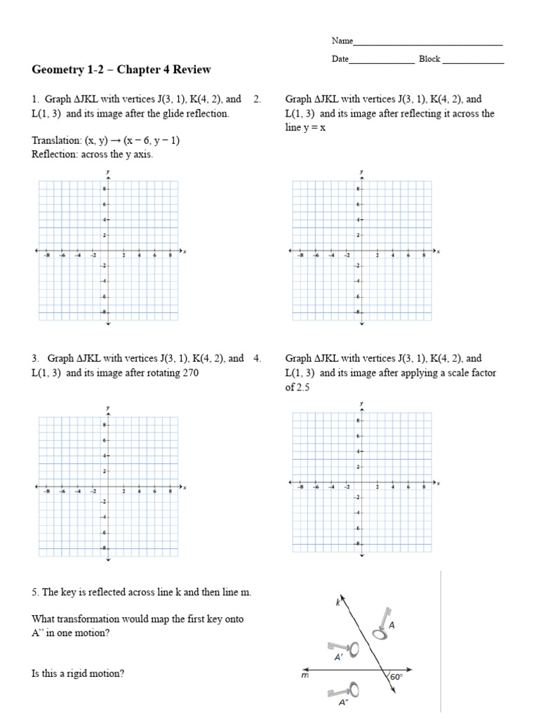 CH 4 Review | PDF