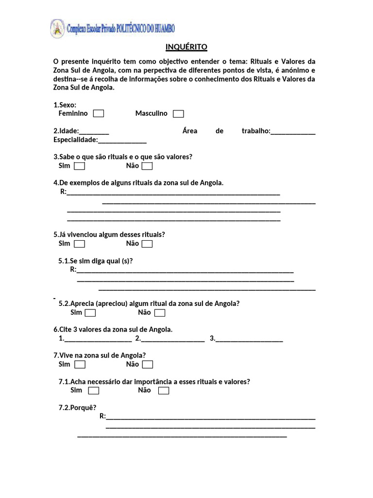 INQUÉRITO | PDF