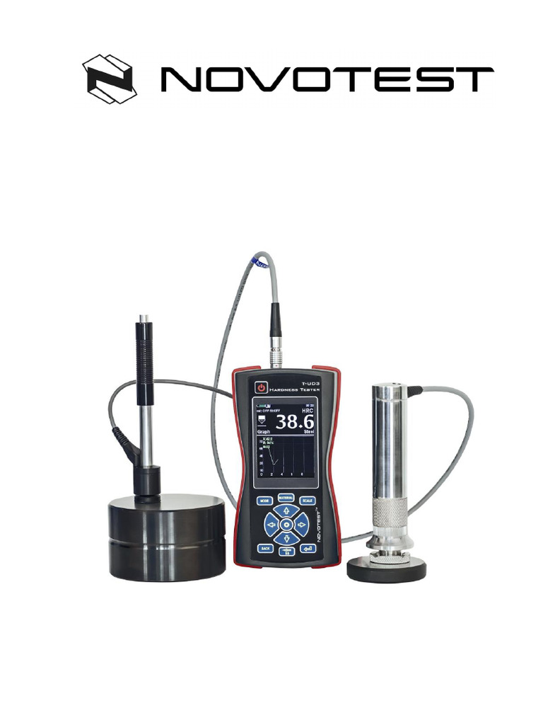 Novotest OM-Combined-Hardness-Tester-NOVOTEST-T-UD3 | PDF | Hardness ...