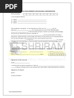 LIC Reassignment Form No. 3857 | PDF