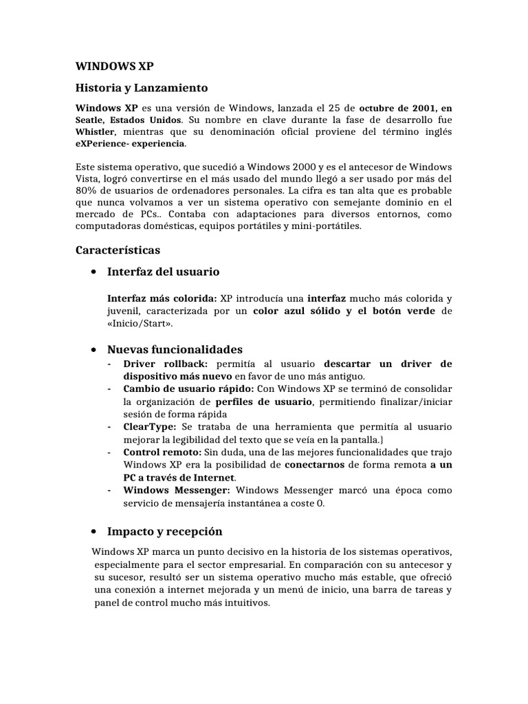 Windows XP | PDF | Microsoft Windows | Windows XP