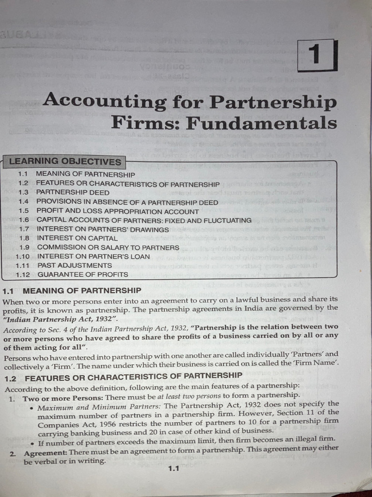 Samdeep Garg Partnership | PDF