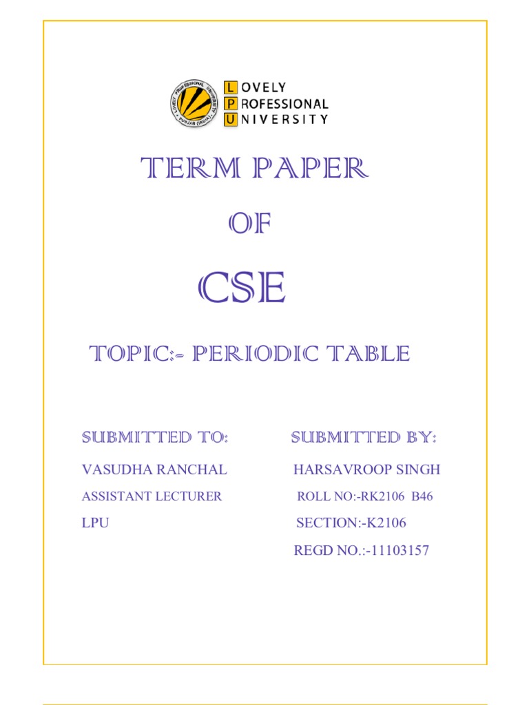 Periodic Table Exploration: A Concise C Program to Determine Element ...