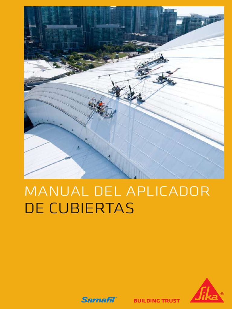 usa-roofing-sika-applicator-handbook-es | PDF | Hormigón | Aislador ...