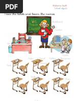 Numbers Colours And School Objects Tasks Pdf