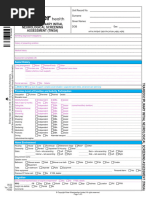 SNF Therapy Function Worksheet | PDF | Caregiver | Health Care