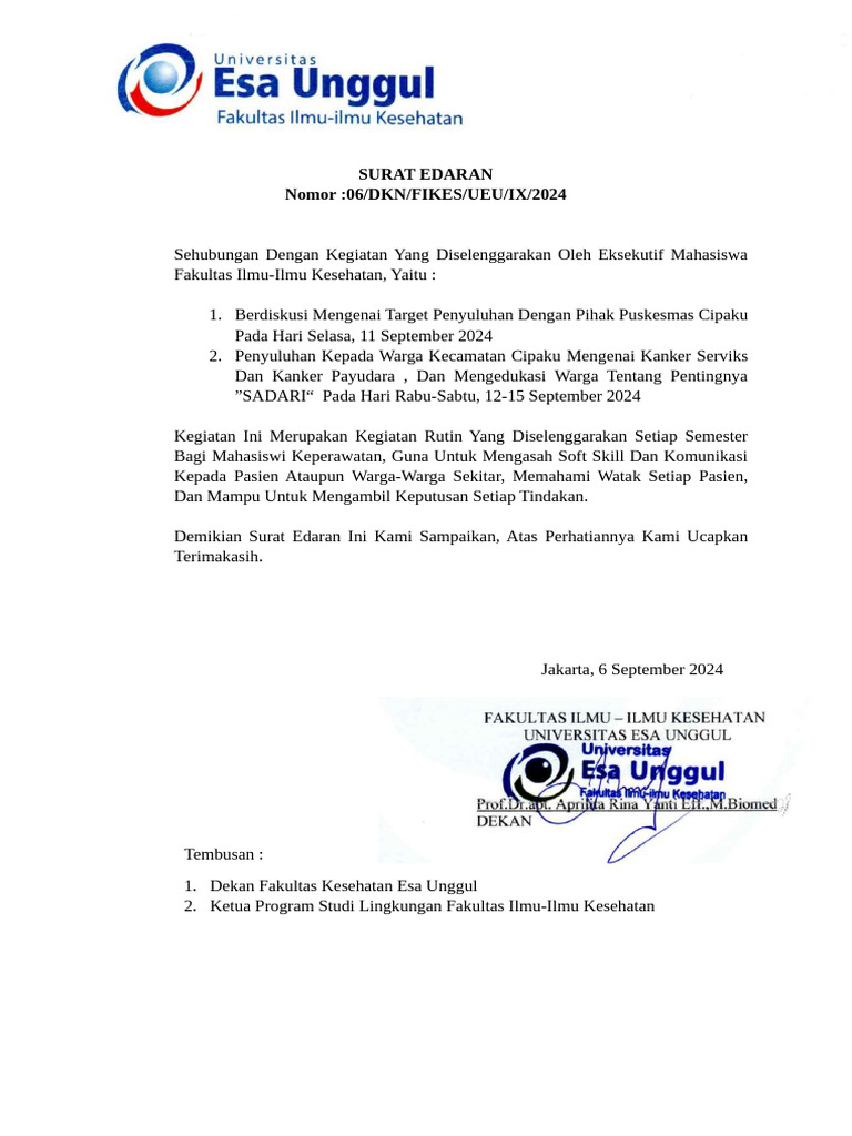 Kegiatan Penyuluhan Kanker di Cipaku | PDF