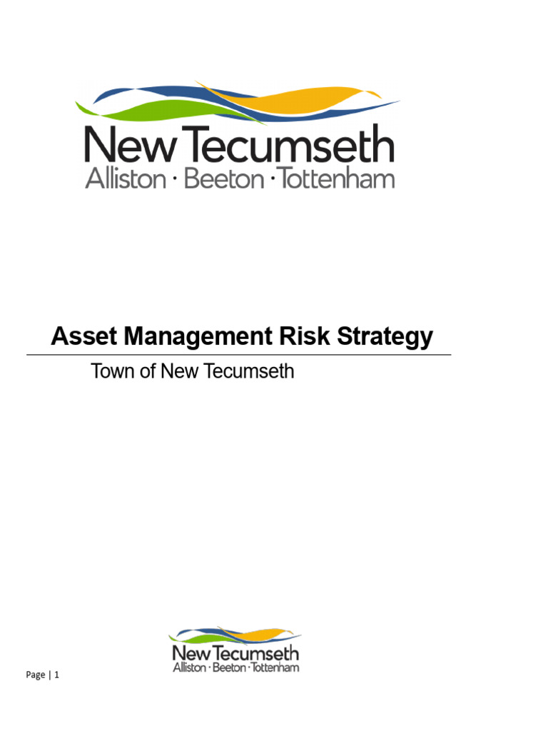 New Tecumseth Asset Risk Strategy | PDF | Risk | Risk Management