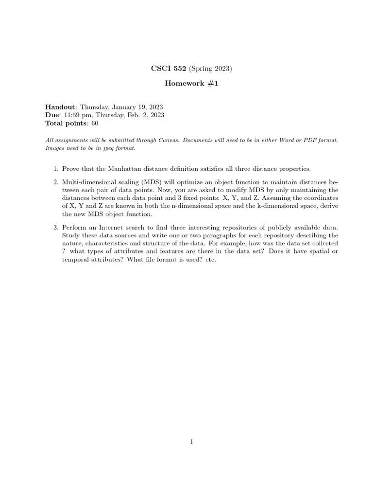 Computer Science Homework Guide | PDF