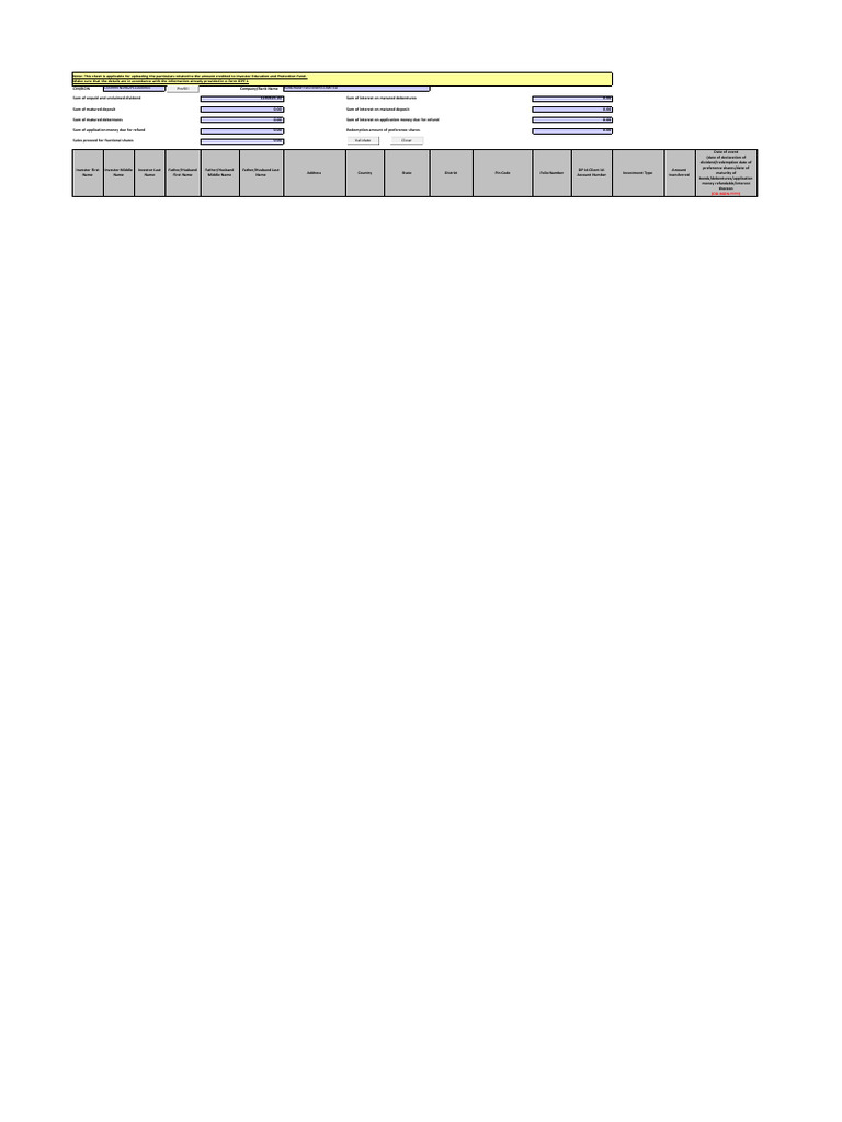 SFL - Form IEPF-1 - 2012 | PDF | Preferred Stock | Financial Economics