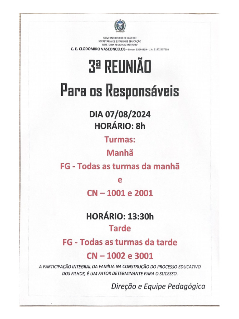 Governo Do Rio de Janeiro | PDF