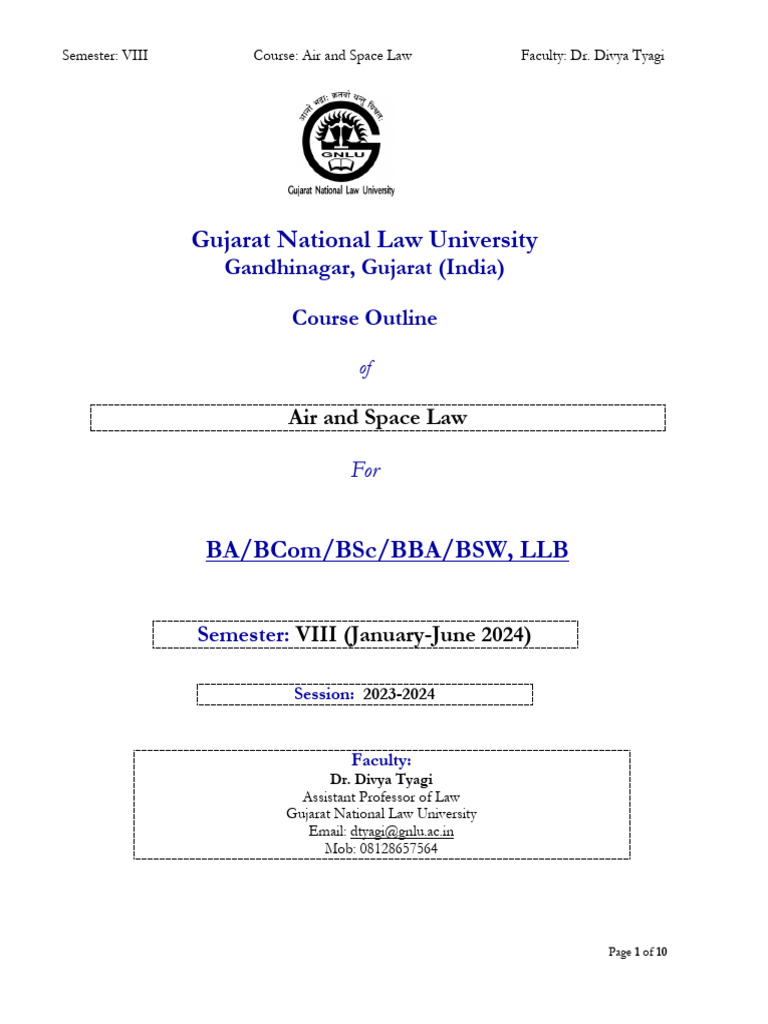 ASL - Course Outline | PDF