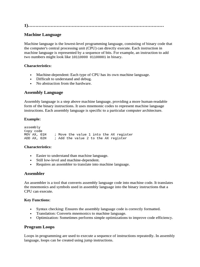 CO Unit3&4 | PDF | Assembly Language | Input/Output