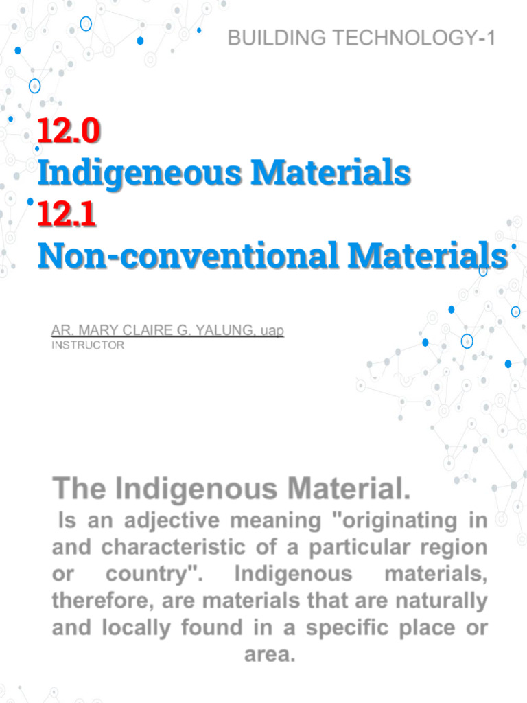 Indigenous Materials in Building Design | PDF | Wood | Lumber