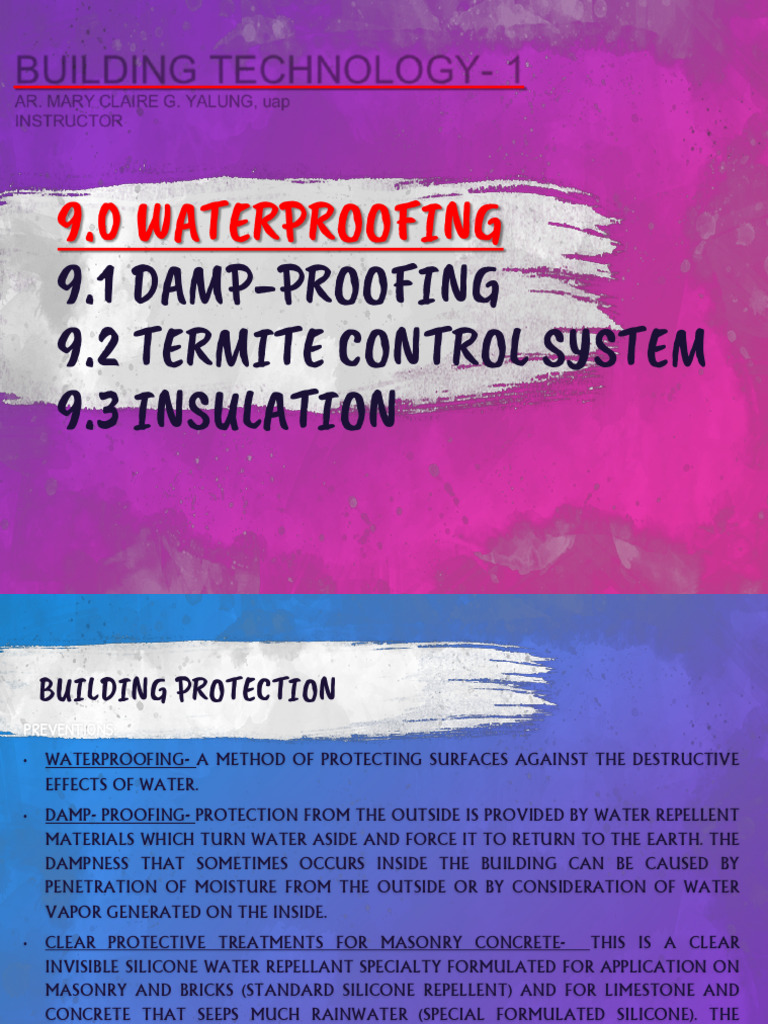Damp Proofing vs Waterproofing Explained | PDF | Concrete | Roof