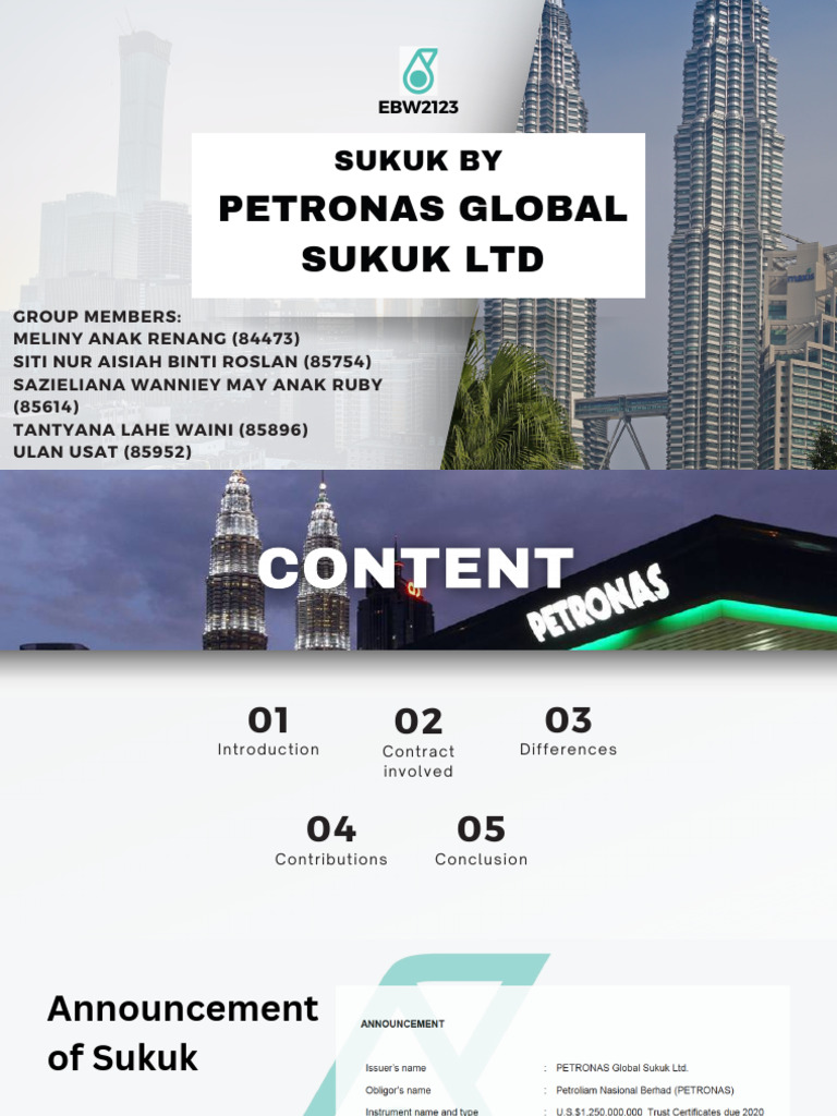 Sukuk Presentation Pdf Islamic Banking And Finance Business