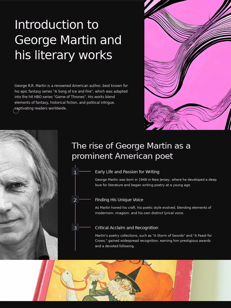 George R.R. Martin: Poetry to Fantasy | PDF | Poetry | A Song Of Ice ...