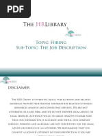 Person Specification Template Outline | PDF | Career & Growth | Business