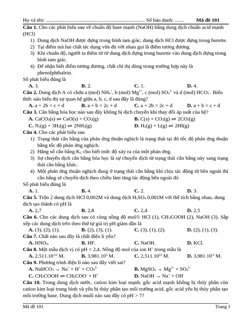 Ma de 101 | PDF