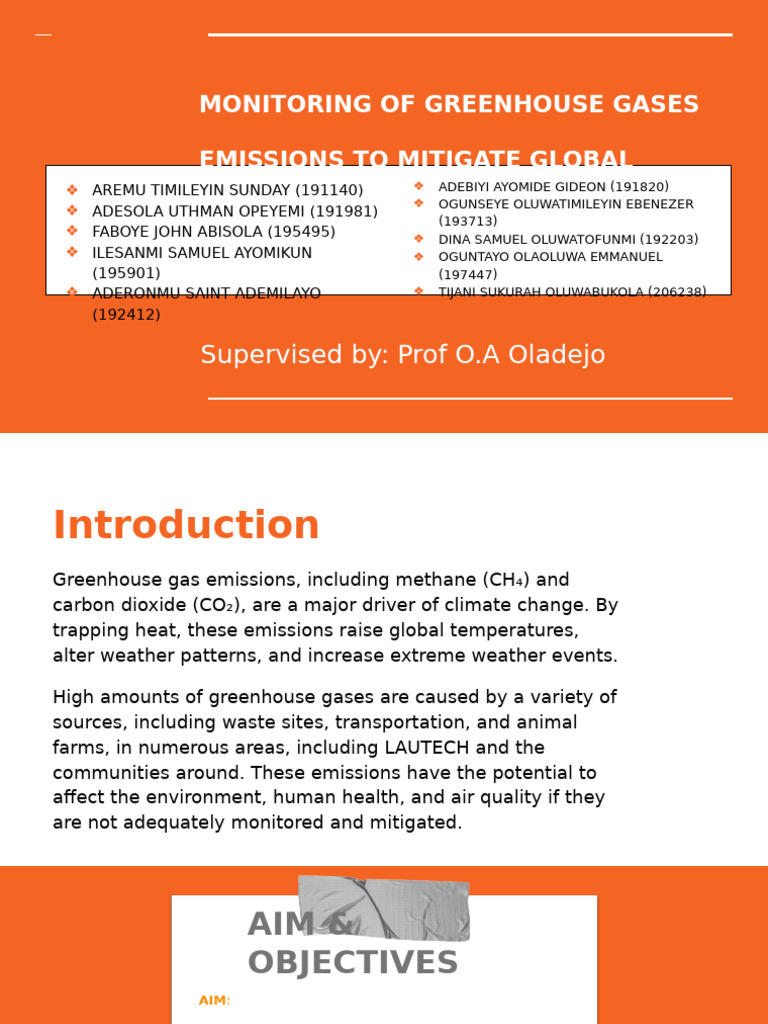 Greehhouse Gas Emission 2 | PDF | Greenhouse Gas | Climate Change ...