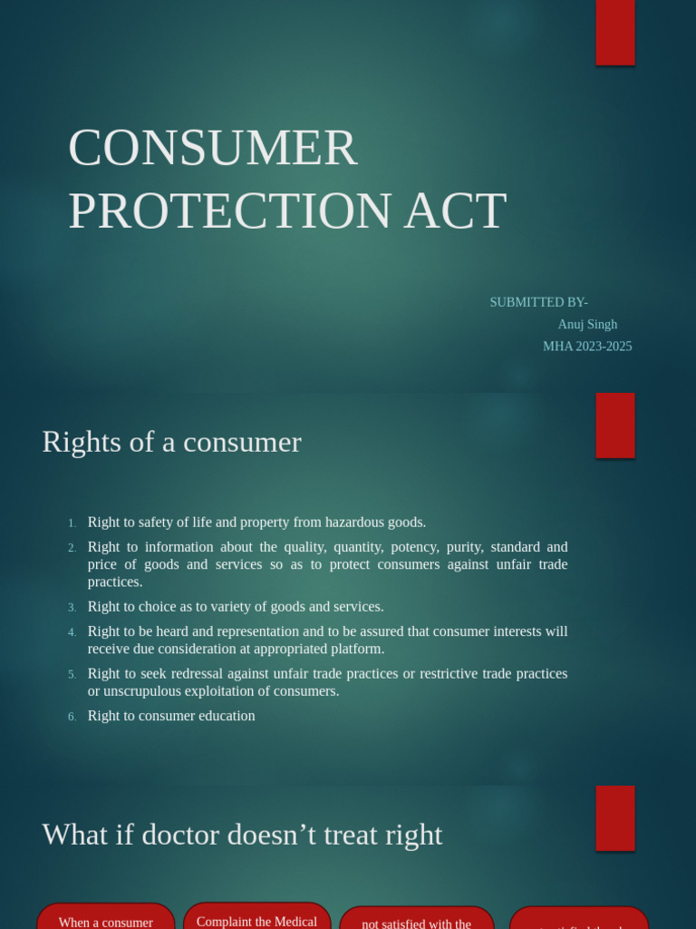 Consumer Rights and Medical Complaints Guide | PDF | Sexual Harassment ...