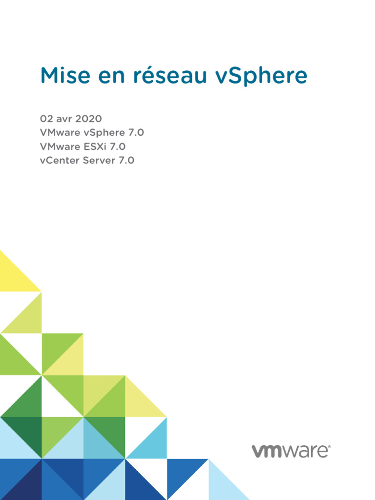 Vsphere Esxi Vcenter Server 70 Networking Guide | PDF | I Pv6 ...