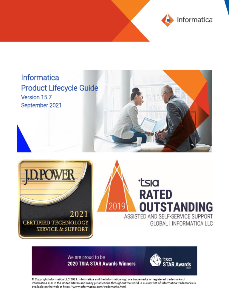 Informatica Product Lifecycle Guide 15.7 | PDF | Information Technology ...
