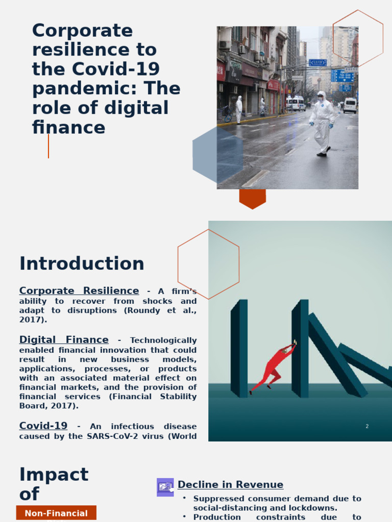 Corporate Resilience To The Covid-19 Pandemic | PDF | Statistics ...