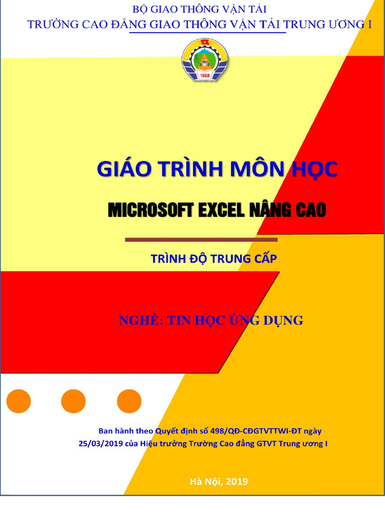 Microsolf Excel Nang Cao 2599 | PDF