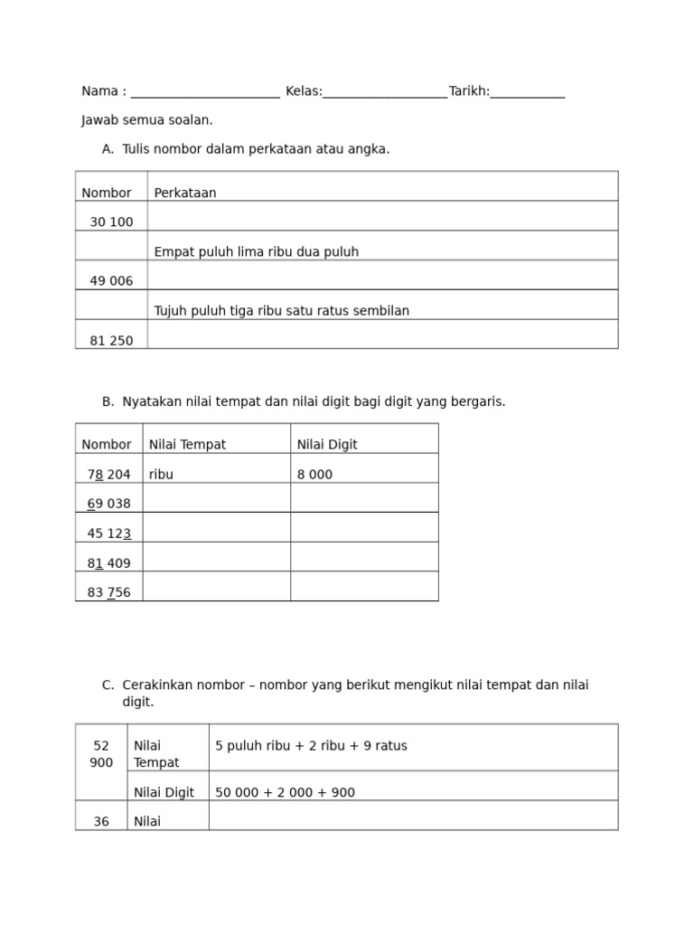 Latih Tubi Modul 2 1 | PDF