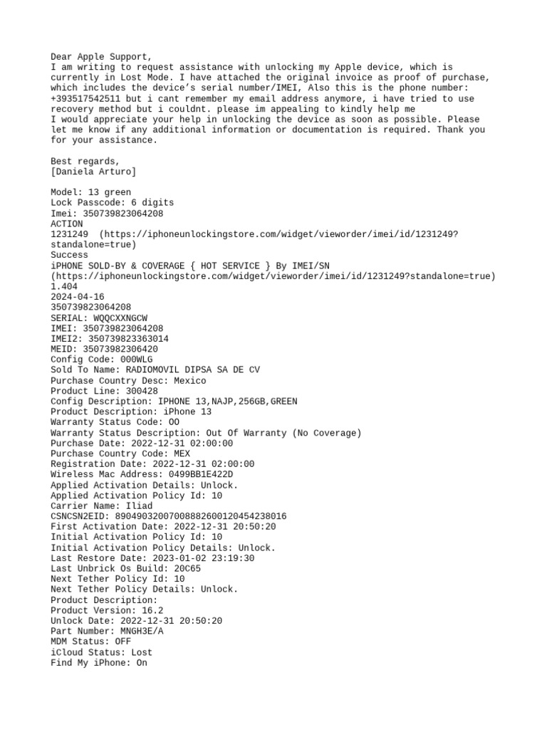 Iphone 13 Mexico | PDF | I Phone | Mobile Phones