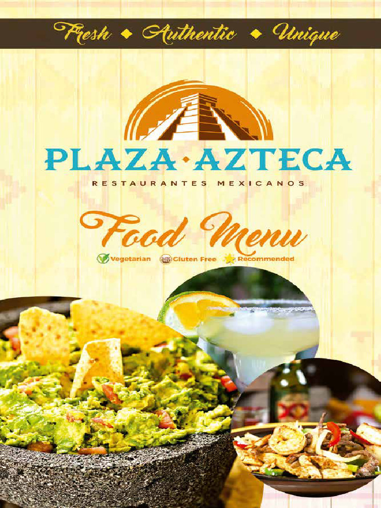 NAPADECPlaza Azteca Menu 2018 Calories Web SD | PDF