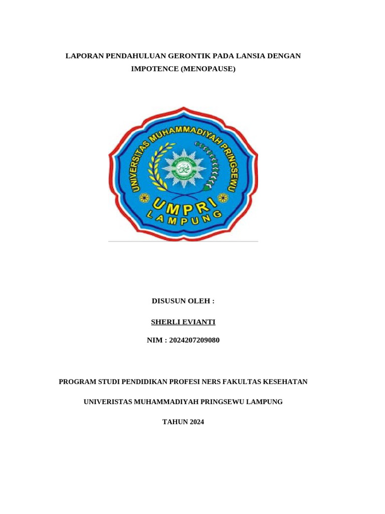Laporan Pendahuluan - Impotence | PDF