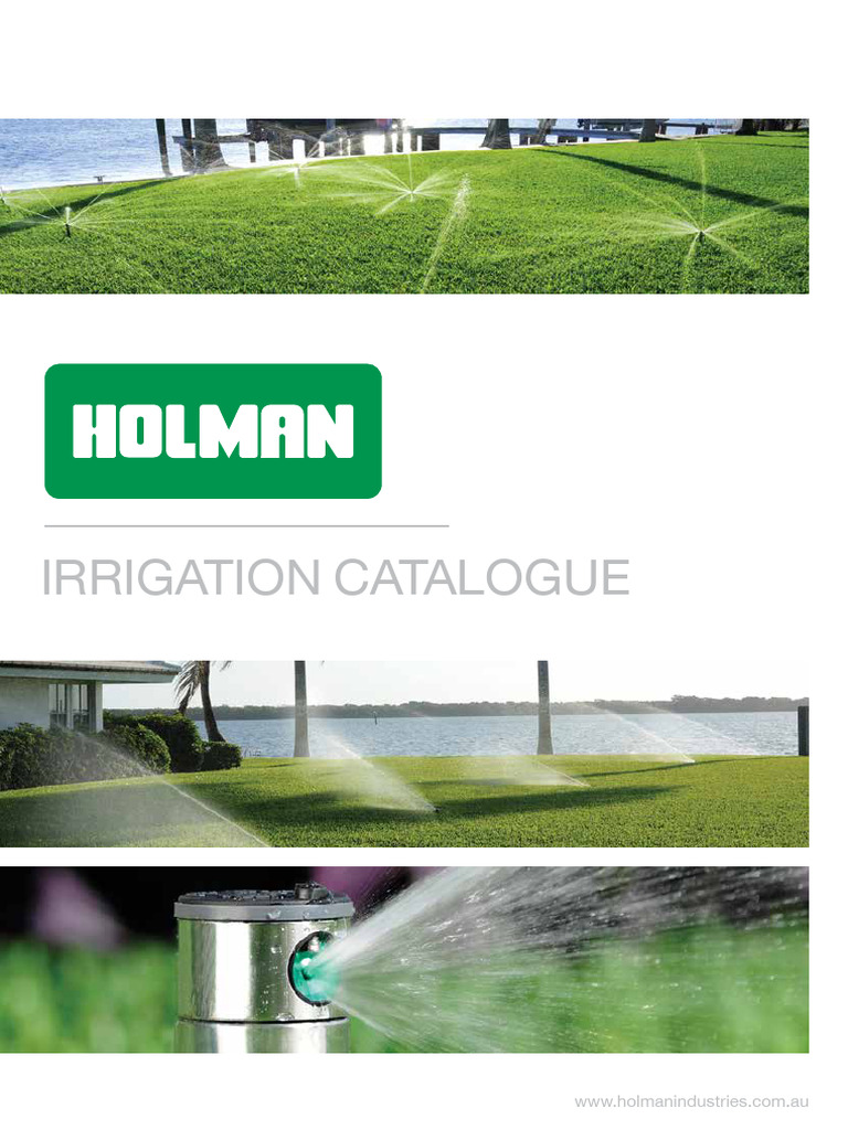 Holman Irrigation Product Catalogue | PDF