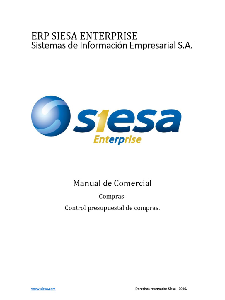 Control presupuestal de compras | PDF | Presupuesto | Planificación de ...