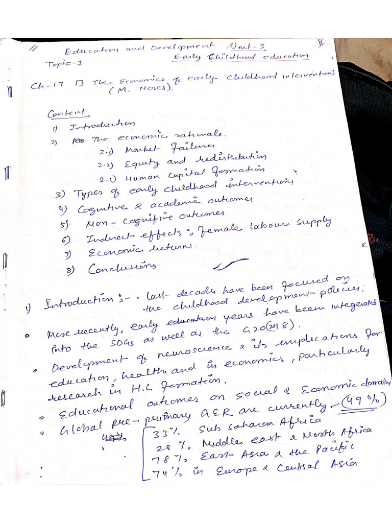 Notes Unit 3,4, and 5 (Topic 1) | PDF