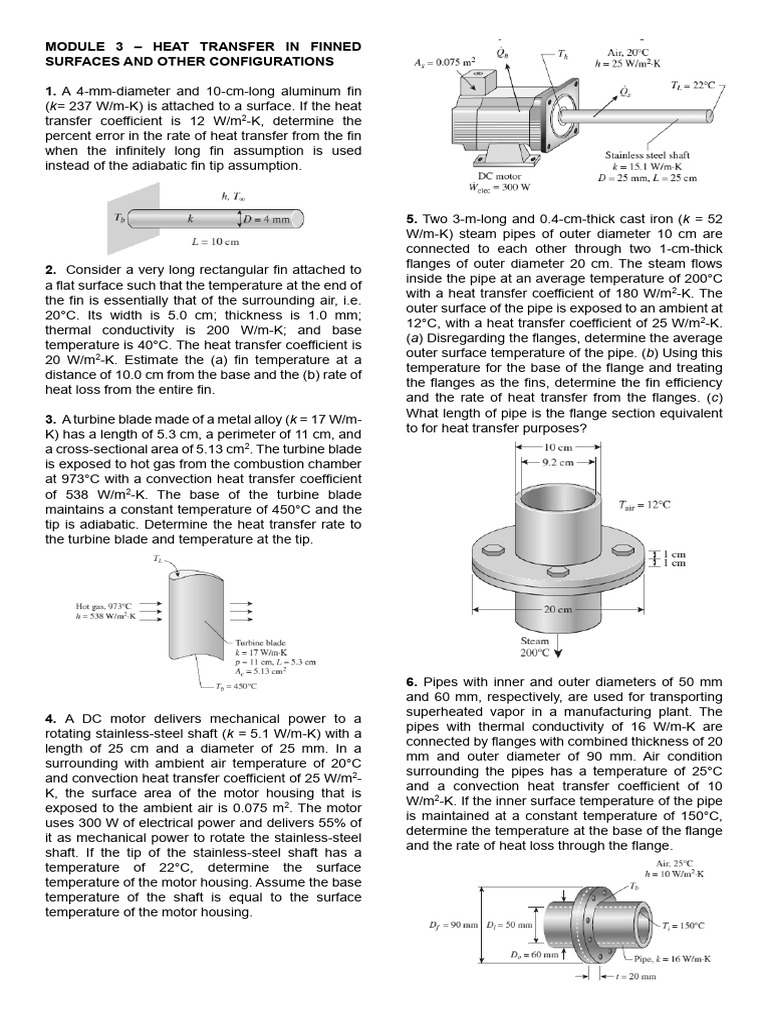PROBLEM-SET-3-HT | PDF | Heat Transfer | Heat