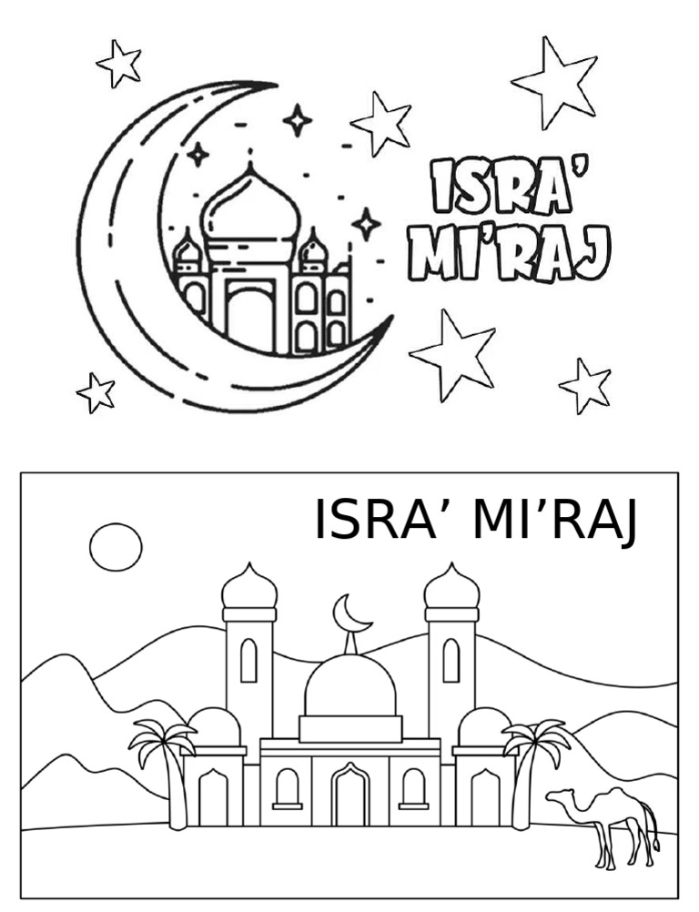 Isra Mi'raj SKETSA | PDF