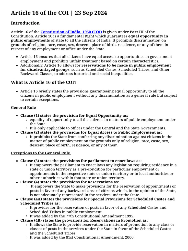 Article 16 Pdf Government Justice